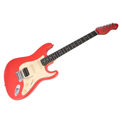 MOOER MSC10 ELITE ST-STYLE ELECTRIC GUITAR (FIESTA RED)