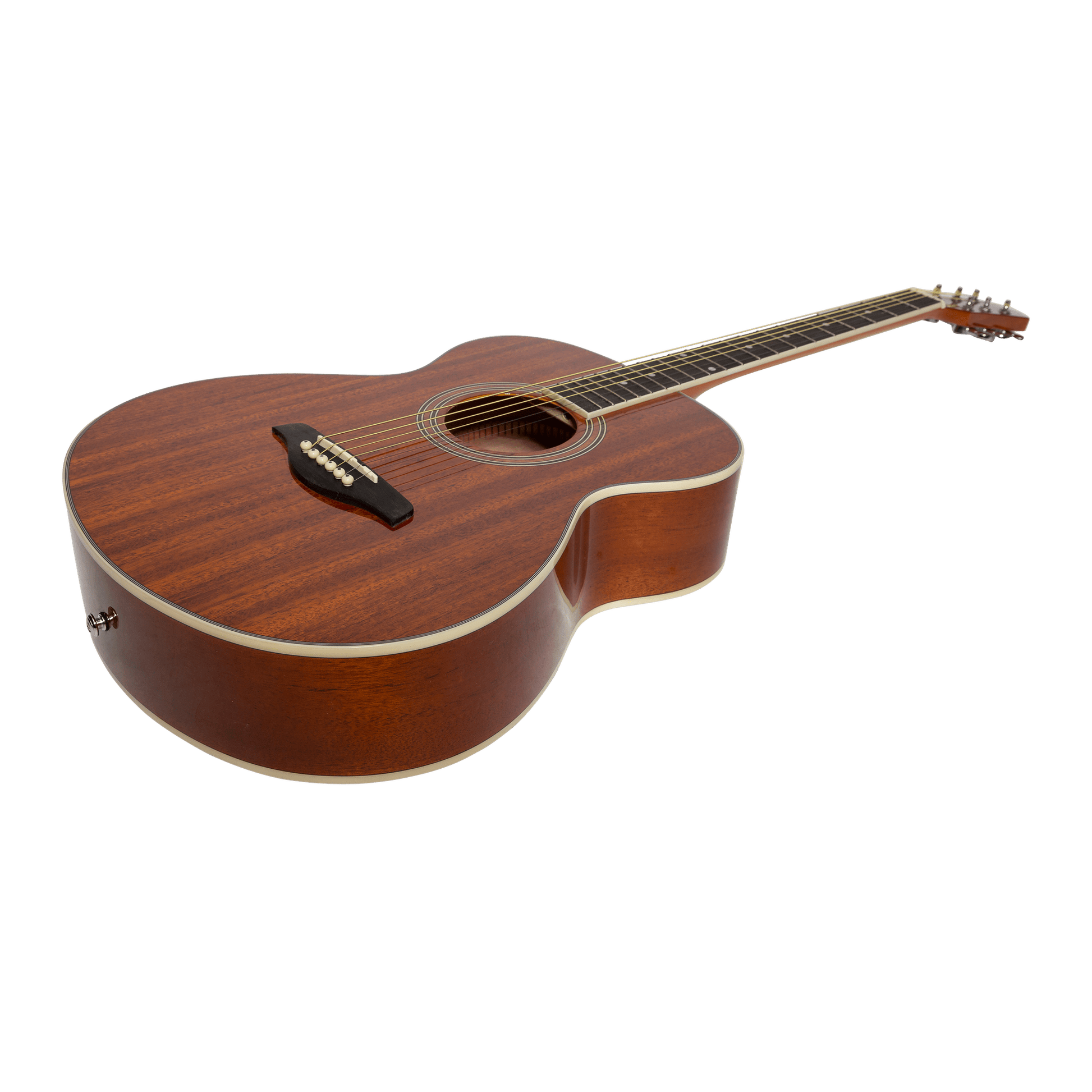 Martinez '41 Series' Folk Size Acoustic Guitar (Gloss Mahogany) - GIG Guitars