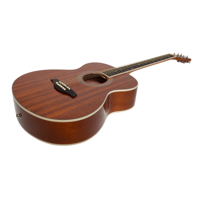 Martinez '41 Series' Folk Size Acoustic Guitar (Gloss Mahogany) - GIG Guitars