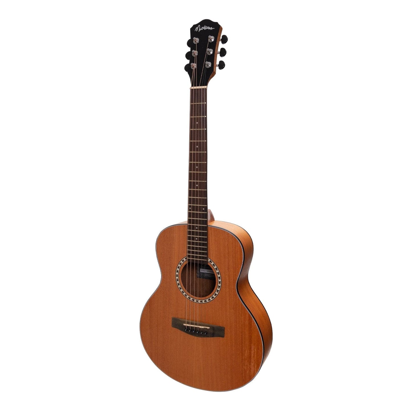 Martinez Acoustic-Electric Short Scale Guitar (Mahogany) - GIG Guitars