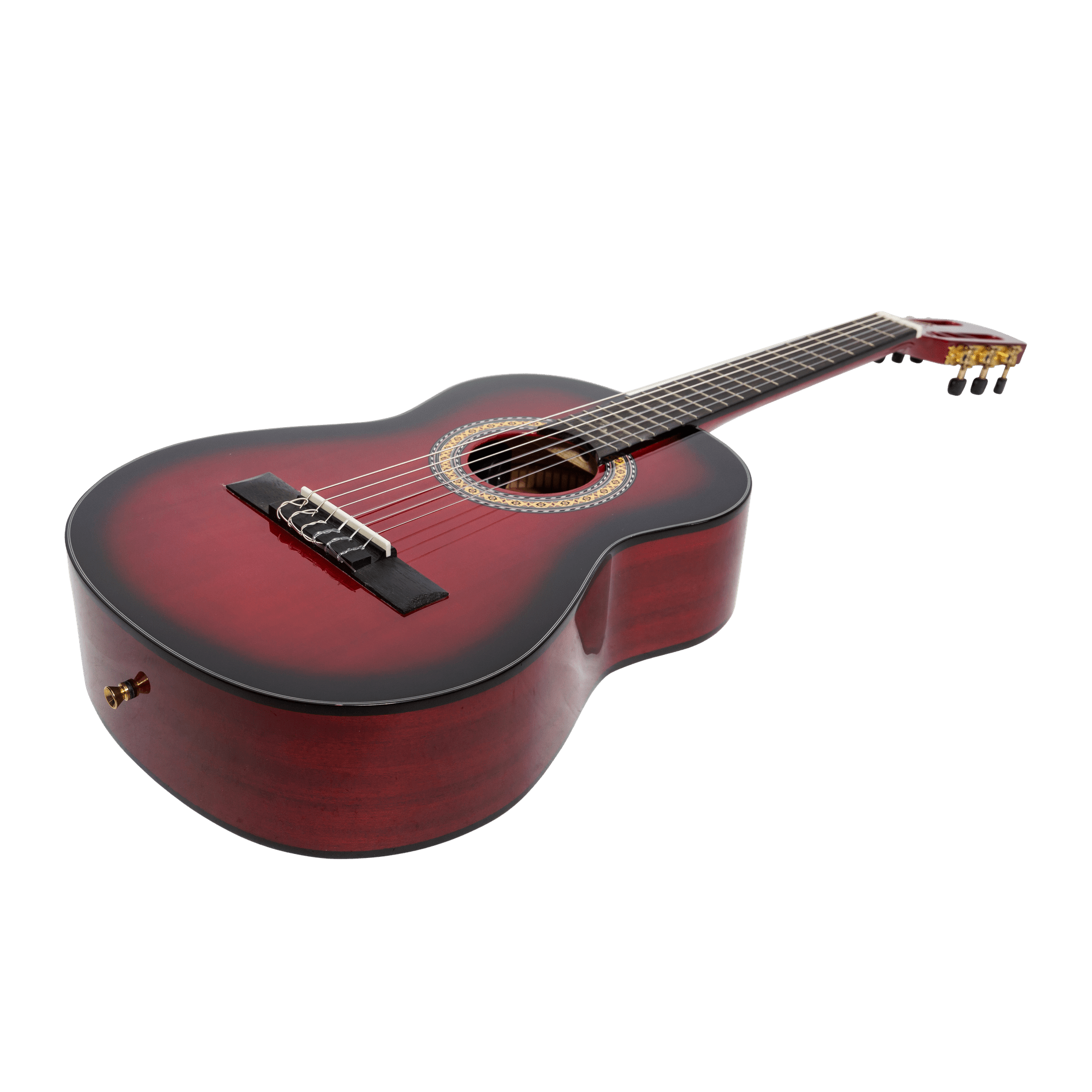 Martinez G-Series 1/2 Size Student Classical Guitar Pack with Built In Tuner (Redburst-Gloss) - GIG Guitars