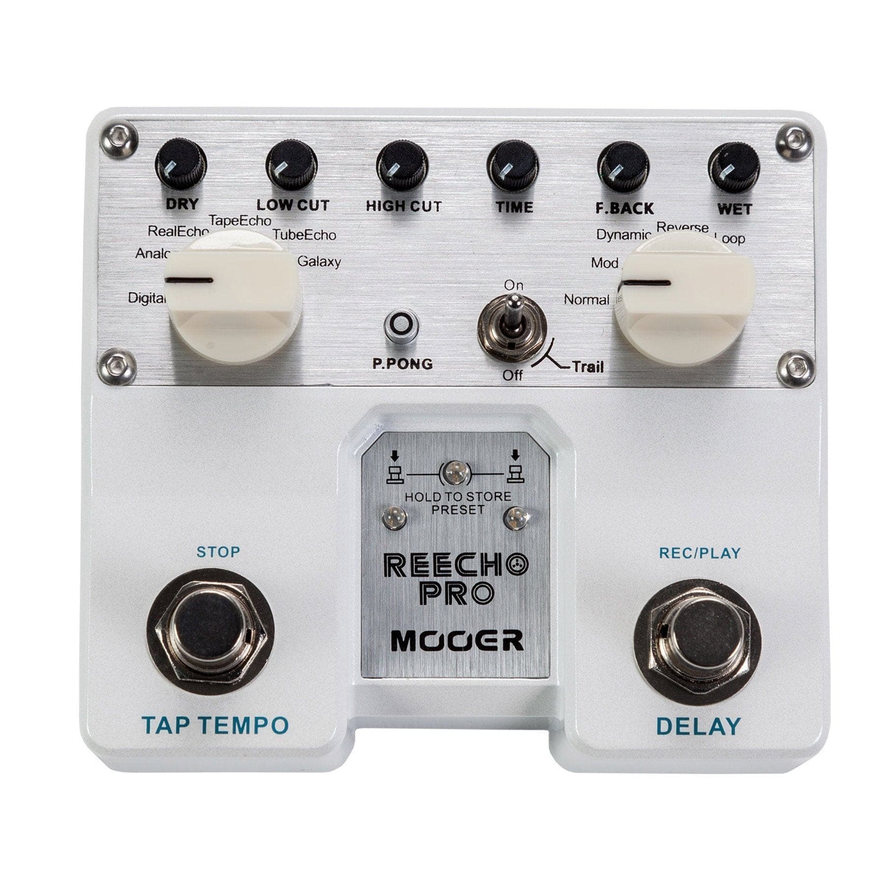 Mooer Reecho Pro Digital Delay Dual Guitar Effects Pedal - GIG Guitars