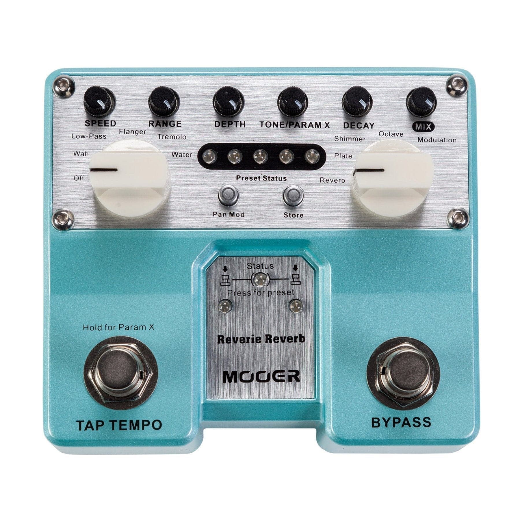 Mooer Reverie Reverb Digital Dual Guitar Effects Pedal - GIG Guitars