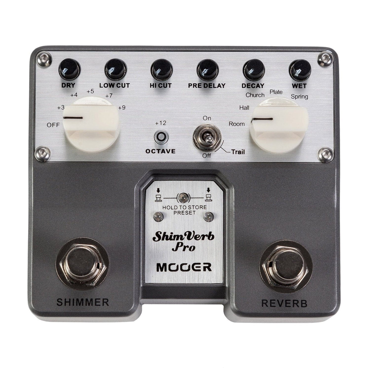 Mooer Shimverb Pro Reverb Dual Guitar Effects Pedal - GIG Guitars