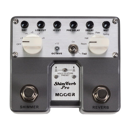 Mooer Shimverb Pro Reverb Dual Guitar Effects Pedal - GIG Guitars