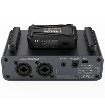NU-X B-7PRO 2.4 GHz Professional Personal Wireless In-Ear Monitoring System
