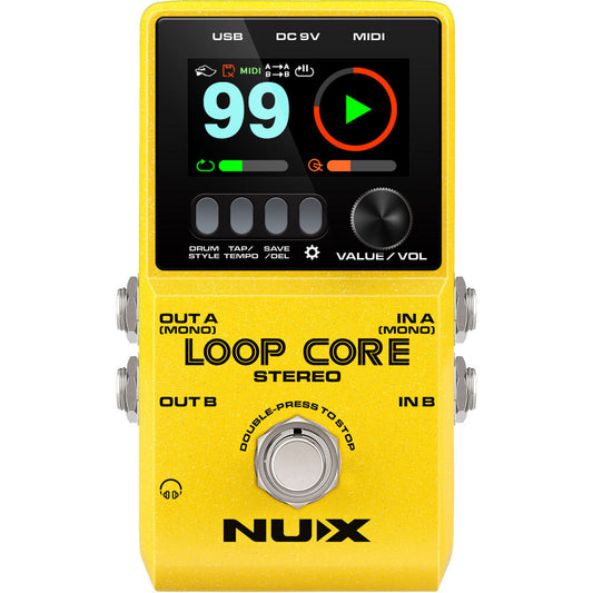 NU-X Core Series Loop Core Stereo Effects Pedal