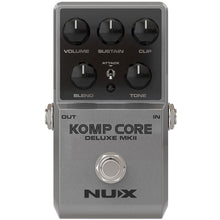 NU-X Core Series Komp Core Deluxe MKII Compressor Effects Pedal NU-X Products Effects Pedals