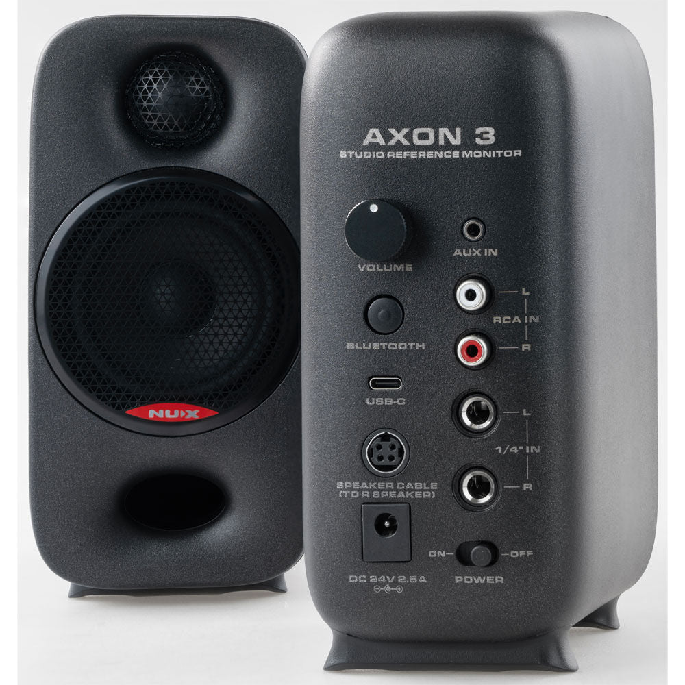 NU-X Axon 3 Studio Reference Monitor Speakers (Pair)