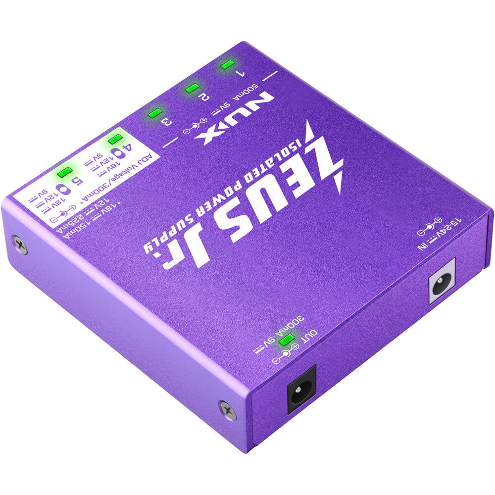 NU-X Zeus Jr. Isolated Power Supply with Cables