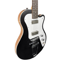 Pratley Indigo Pro Single Cutaway Solid Body Electric Mini Humbuckers Transparent Midnight Black Pratley Guitars Made In Australia 3