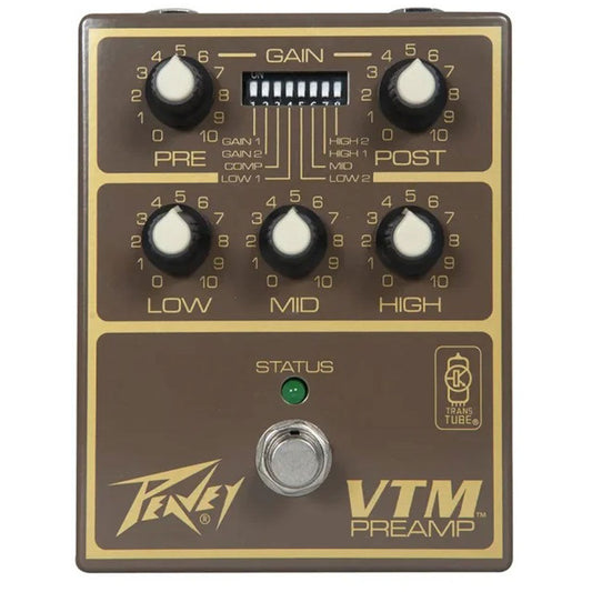Peavey Legacy VTM Preamp Pedal | Authentic 1987 VTM Tone