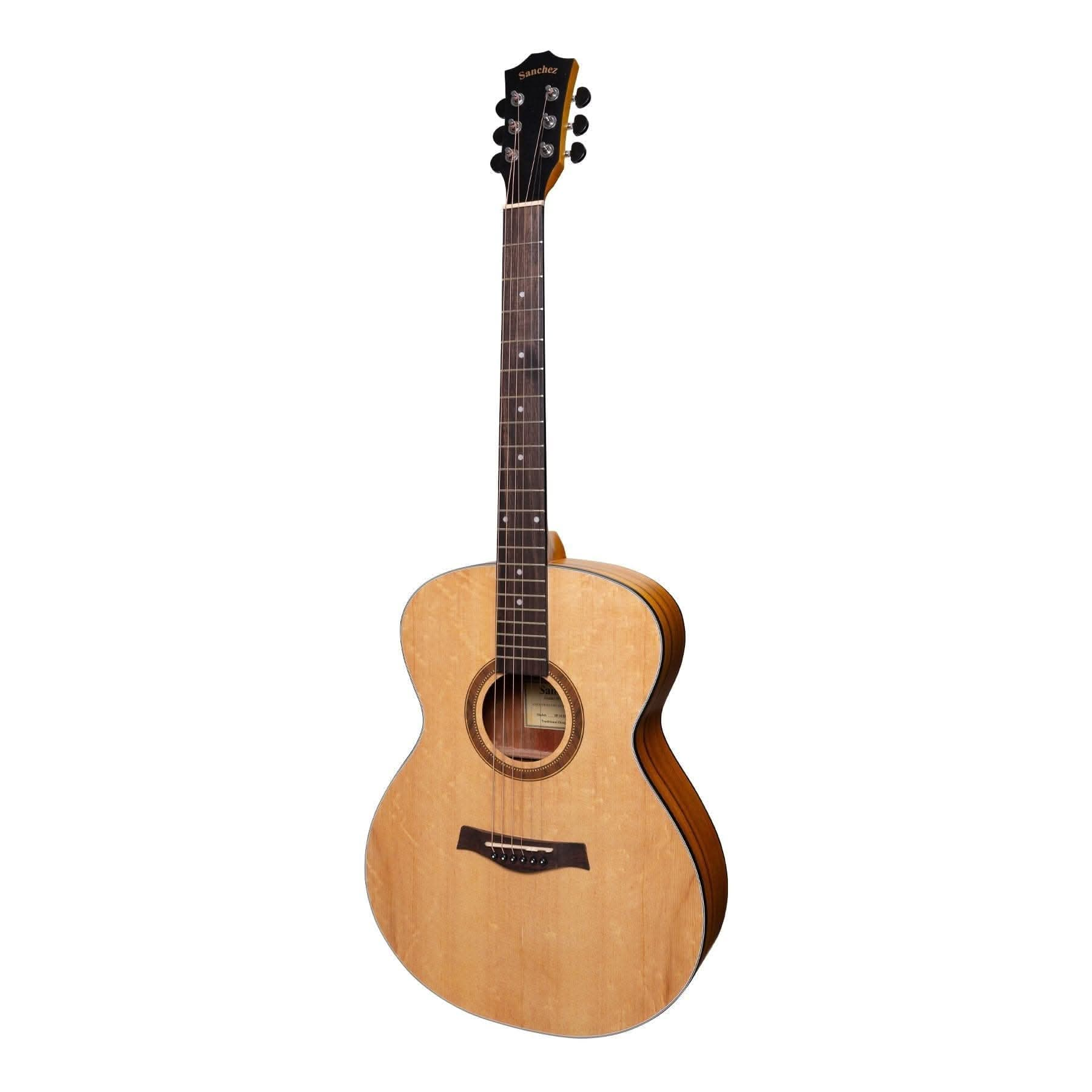 Sanchez Acoustic Small Body Guitar (Spruce/Koa) - GIG Guitars