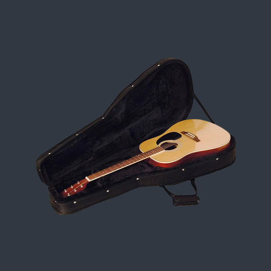 Torque Poly Foam Classical Guitar Case with Heavy Duty Black Nylon Exterior