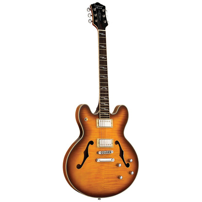 Tanglewood Chicago Series TCH59-VB Semi-Acoustic Guitar – Vintage Burst Gloss