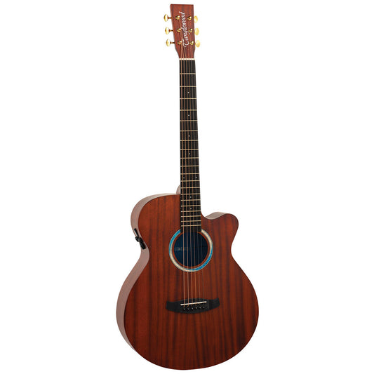 Tanglewood Elemental Solid Mahogany Top SuperFolk C/E Guitar