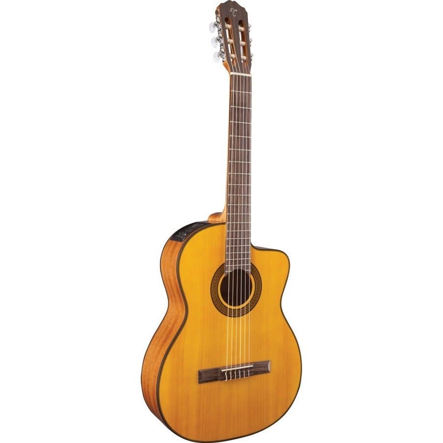 Takamine GC3 Series AC/EL Classical Guitar with Cutaway in Natural Gloss Finish - GIG Guitars