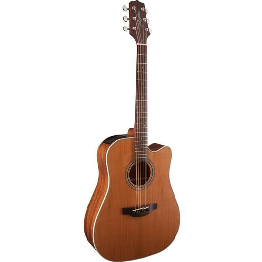 Takamine G20 Series Dreadnought AC/EL Guitar with Cutaway in Natural Satin Finish