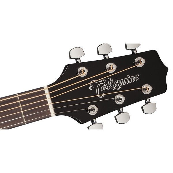 Takamine G30 Series Dreadnought AC/EL Guitar with Cutaway in Black Gloss Finish