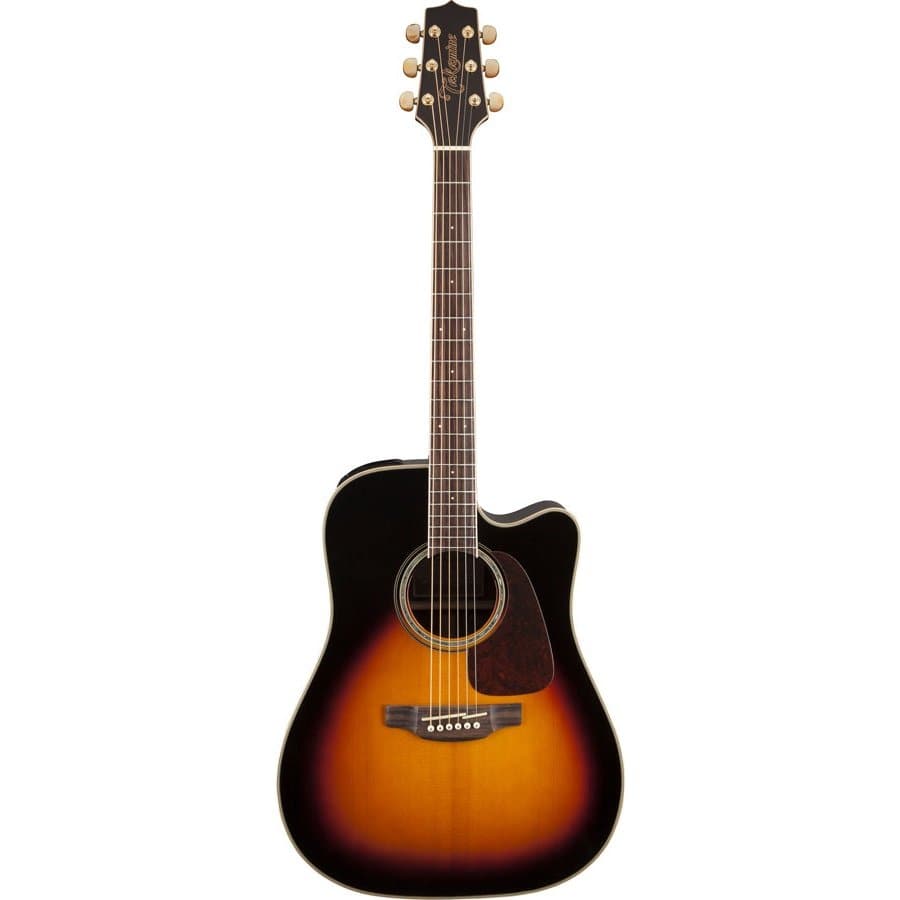 Takamine G70 Series Dreadnought AC/EL Guitar with Cutaway in Brown Sunburst - GIG Guitars