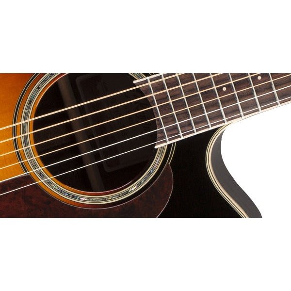 Takamine G70 Series NEX AC/EL Guitar with Cutaway in Brown Sunburst