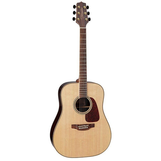 Takamine G90 Series Dreadnought Acoustic Guitar in Natural with 3 Pce Back Gloss Finish
