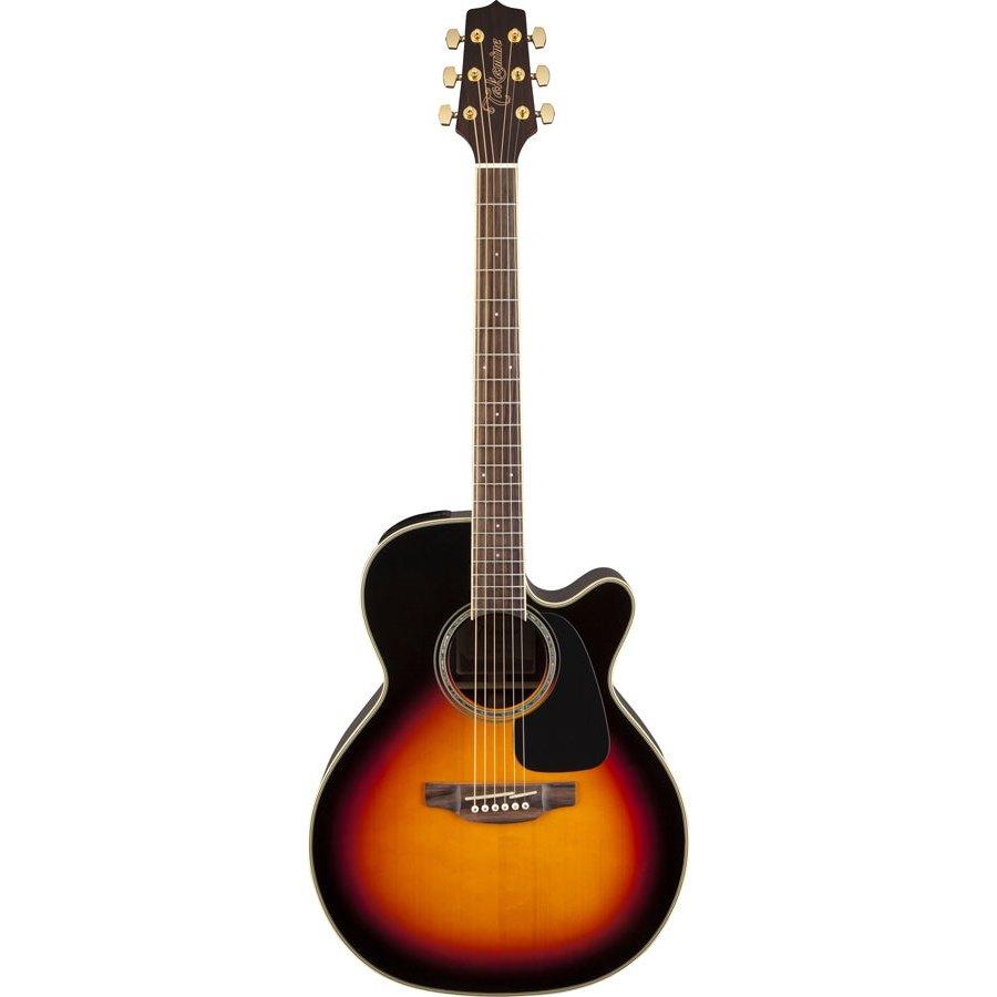 Takamine G50 Series NEX AC/EL Guitar with Cutaway in Brown Sunburst