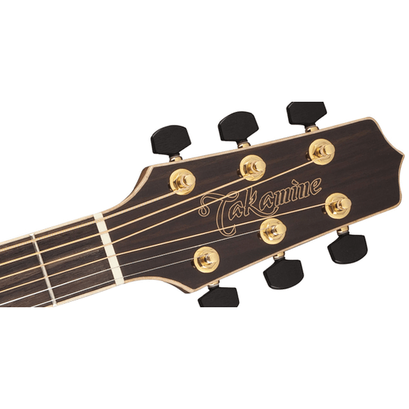 Takamine G90 Series New Yorker Acoustic Guitar in Natural with 3 Pce Back Gloss Finish Takamine G Series, nada-hidden 3