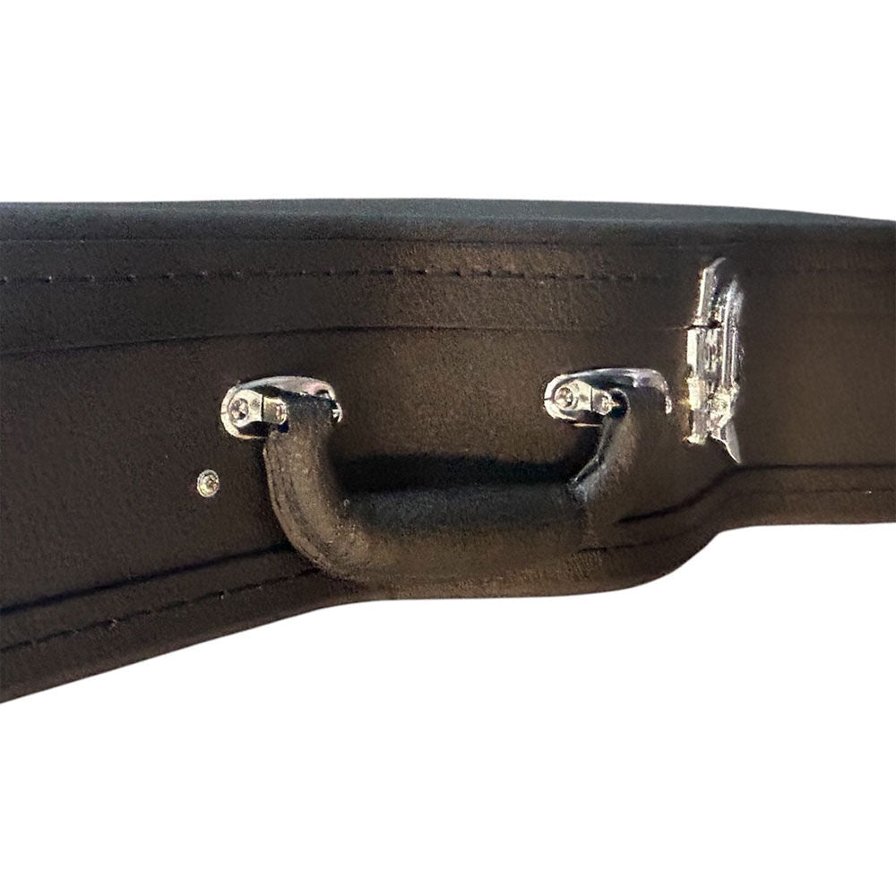 Torque Wooden Archtop LP-Style Electric Guitar Case in Black Finish Torque Guitar Hardcase, Hardcase, LP Case, LP Style 4