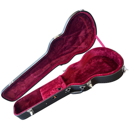 Torque Wooden Archtop LP-Style Electric Guitar Case in Black Finish Torque Guitar Hardcase, Hardcase, LP Case, LP Style 2