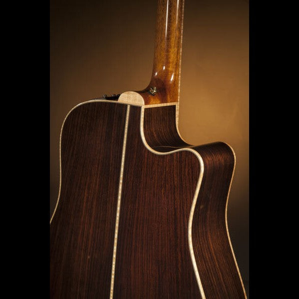 Takamine Pro Series 7 Left Handed Dreadnought AC/EL Guitar with Cutaway in Natural Gloss Finish