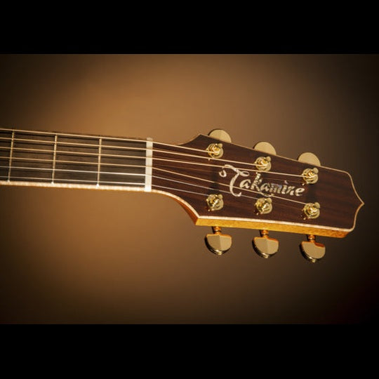 Takamine Pro Series 7 NEX AC/EL Guitar with Cutaway in Natural Gloss Finish