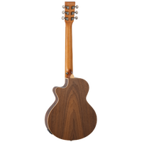 Tanglewood Reunion Pro Solid Australian Red Cedar Top Traveller Folk C/E with Black Walnut B/S TRU2-CE-BW - GIG Guitars