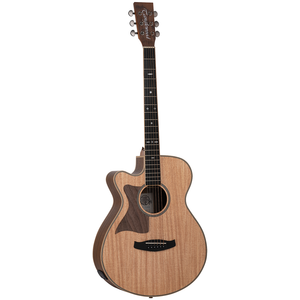 Tanglewood Reunion Pro Solid Australian Red Cedar Top Super Folk C/E with Black Walnut B/S Left Handed TRU4-CE-BW-LH - GIG Guitars