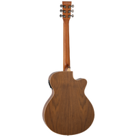 Tanglewood Reunion Pro Solid Australian Red Cedar Top Super Folk C/E with Black Walnut B/S Left Handed TRU4-CE-BW-LH - GIG Guitars