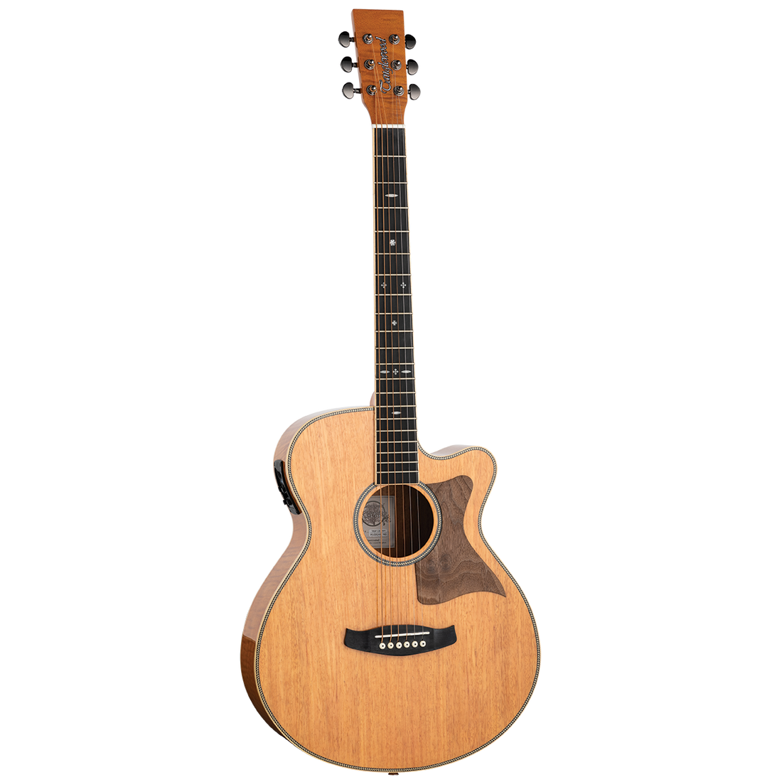 Tanglewood Reunion Pro Solid Australian Red Cedar Top Super Folk C/E with Flame Okoume B/S TRU4-CE-FMH - GIG Guitars