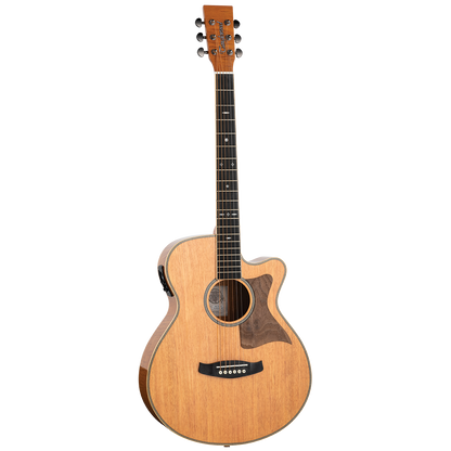 Tanglewood Reunion Pro Solid Australian Red Cedar Top Super Folk C/E with Flame Okoume B/S TRU4-CE-FMH - GIG Guitars