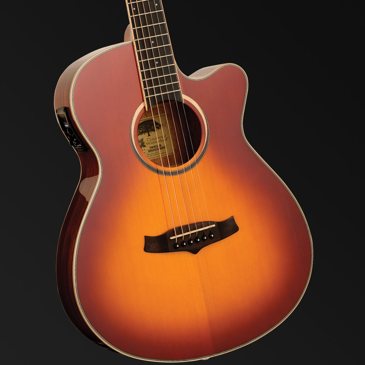 Tanglewood Winterleaf Pro Super Folk C/E Sunburst
