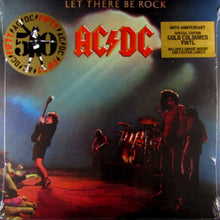 AC/DC – Let There Be Rock 50th Anniversary Gold Vinyl LP ACDC