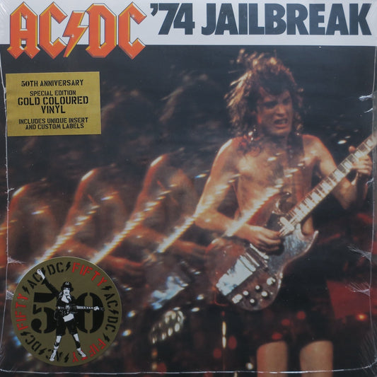 AC/DC – '74 Jailbreak (50th Anniversary Gold Vinyl) – Vinyl LP