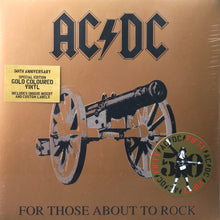 AC/DC – For Those About To Rock We Salute You 50th Anniversary Special Edition, Gold Vinyl ACDC