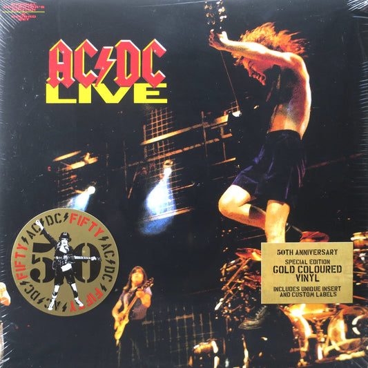 AC/DC – Live (1992) (50th Anniversary Gold Vinyl 2LP) – Vinyl Album