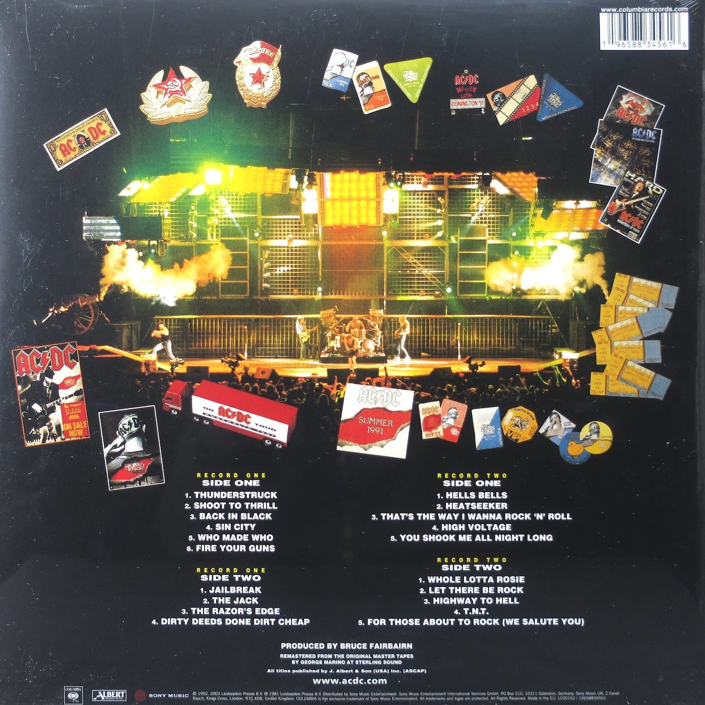 AC/DC – Live (1992) (50th Anniversary Gold Vinyl 2LP) – Vinyl Album
