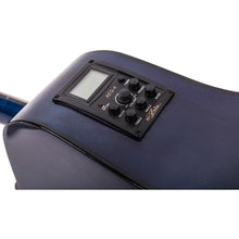 Aria ADW-01 Series Dreadnought AC/EL Guitar with Cutaway in Blue Shade Gloss Finish Aria Acoustic Guitars