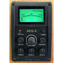 Aria ADW-01 Series Dreadnought AC/EL Guitar with Cutaway in Natural Gloss Finish Aria Acoustic Guitars