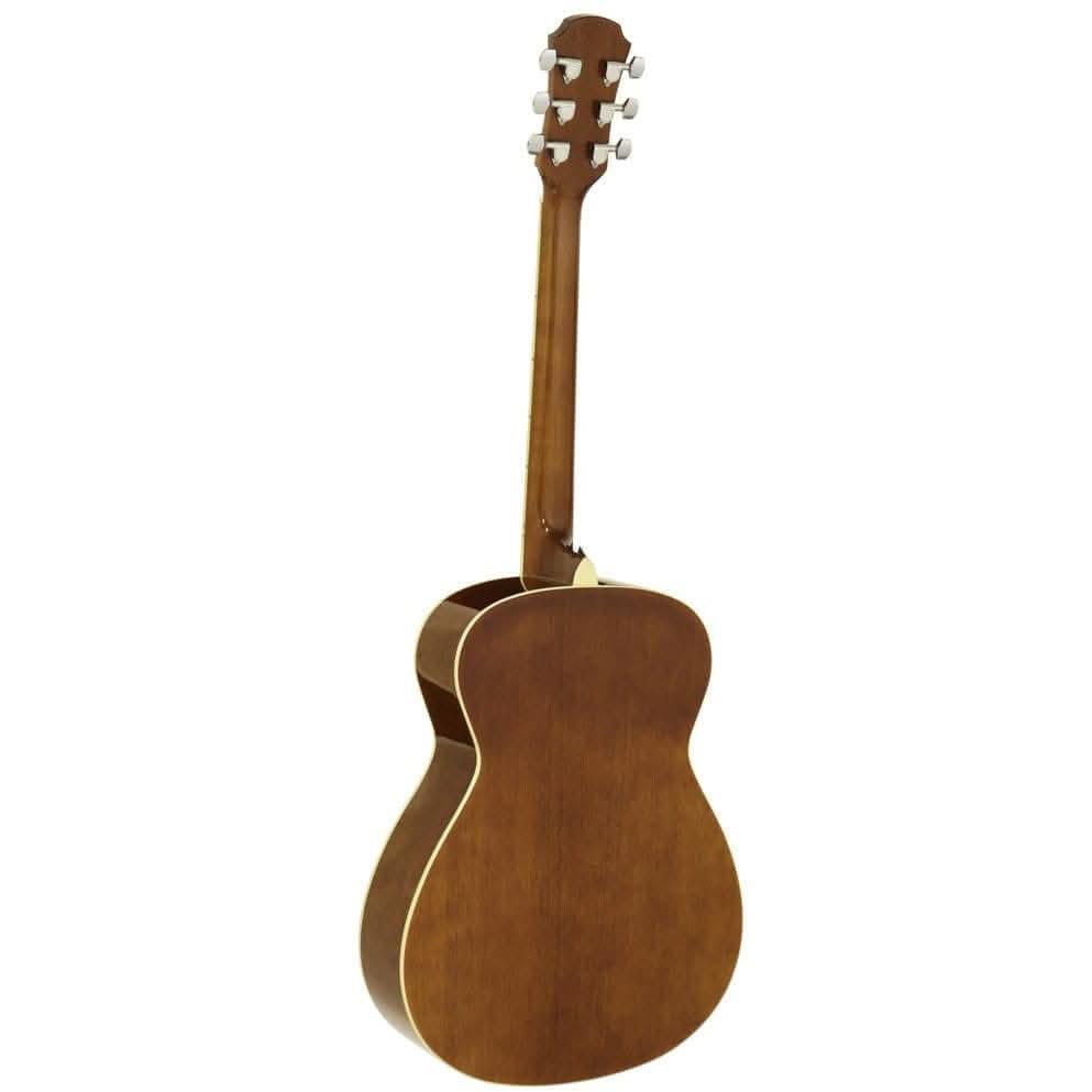 Aria AFN-15 Prodigy Series AC/EL Folk Body Guitar in Brown Sunburst - GIG Guitars