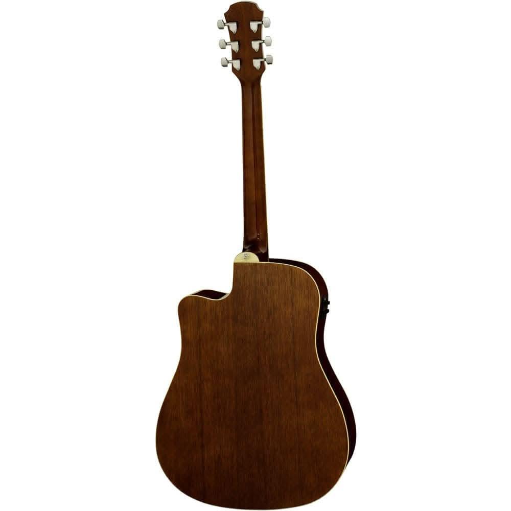 Aria AWN-15 Prodigy Series AC/EL Dreadnought Guitar with Cutaway in Tobacco Sunburst - GIG Guitars