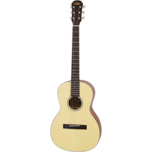 Aria 100 Series Parlour Body Acoustic Guitar in Matte Natural Finish Aria Acoustic Guitars