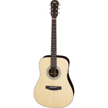 Aria 200 Series Dreadnought Body Acoustic Guitar in Natural Gloss Aria Acoustic Guitars
