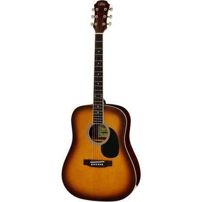 Aria AWN-15 Prodigy Series Acoustic Dreadnought Guitar in Tobacco Sunburst Gloss - GIG Guitars